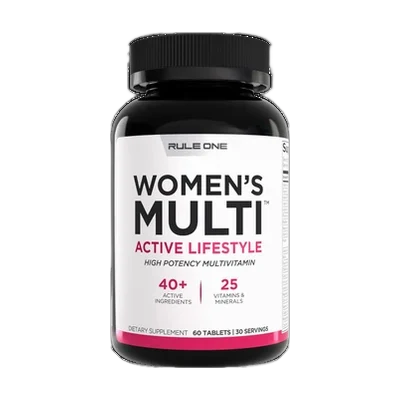 Rule 1 Women's Multi - Women's Daily Vitamins, Essential Minerals, Superfoods, and Botanical Extracts for Active Lifestyles and Wellness Support