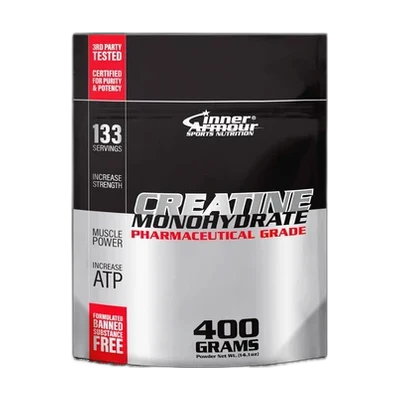 Inner Armour Micronized Creatine Monohydrate Powder - Increase Muscle Strength & Endurance - Fast Dissolving, Flavor-Free, Vegan Fitness Supplement, Keto Friendly