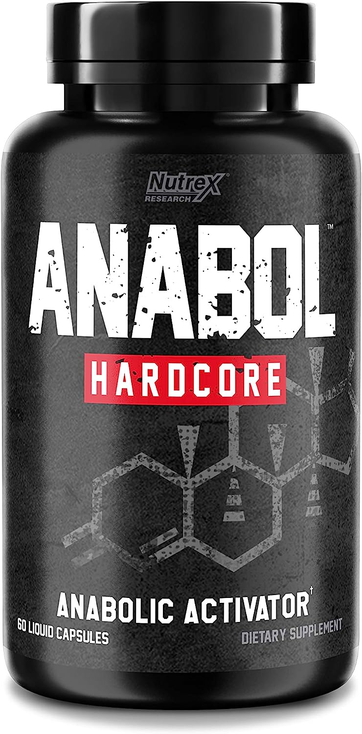 Nutrex Research Anabol Hardcore Anabolic Activator, Muscle Builder and Hardening Agent