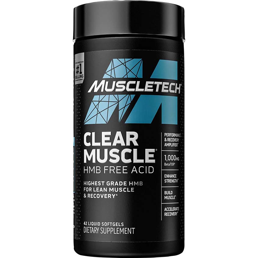 MuscleTech Clear Muscle Post Workout Recovery | Muscle Builder for Men & Women & Platinum Multivitamin for Immune Support 18 Vitamins