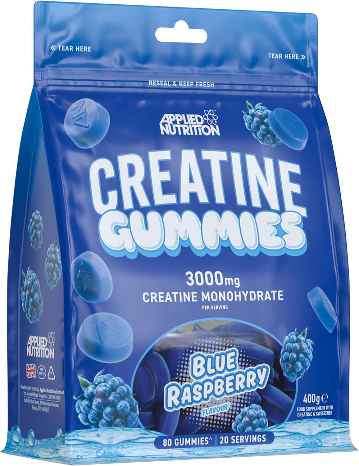 Applied Nutrition Creatine Gummies - 3000mg Creatine Monohydrate per Serving
